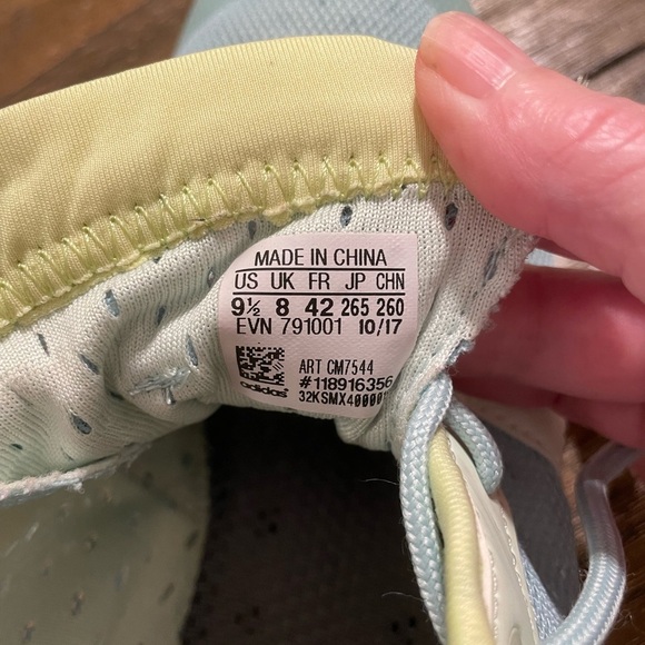 Adidas Terrex CC Voyager Sleek BC0463 Green Trail Running Shoes Sneakers Size 9 - Picture 9 of 10